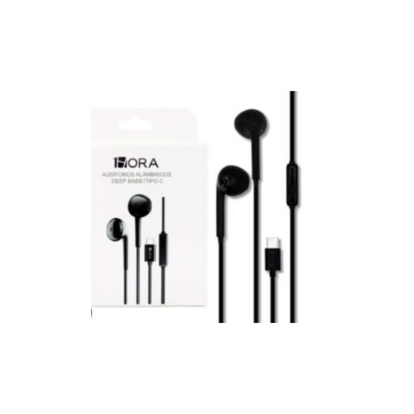 Audífonos alámbricos entrada tipo C