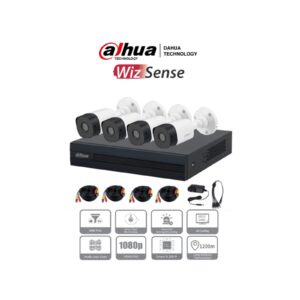 DAHUA -Kit de 4 Canales de 2 Megapíxeles