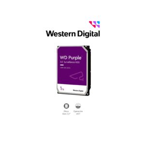Disco Duro de 1TB Purple Especial Para Videovigilancia