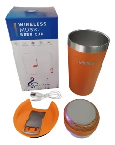Music beer cup (Termo con bocina incluida)