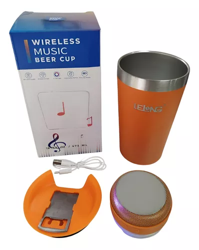 Music beer cup (Termo con bocina incluida)