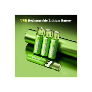 Pilas AA Recargables con entrada  USB /PACK