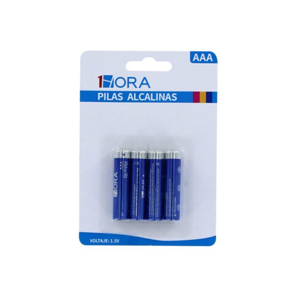 Pilas Alcalinas AAA /LR03  1HORA
