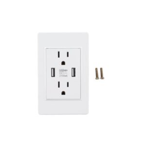 Contacto Toma de Pared/Cargador 2 puertos Usb 5v 2100ma