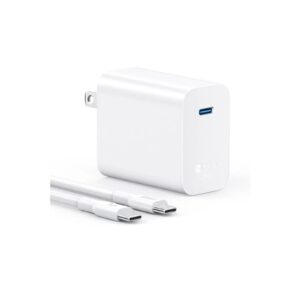 Kit de Cargador tipo C a C 30W 1HORA color blanco