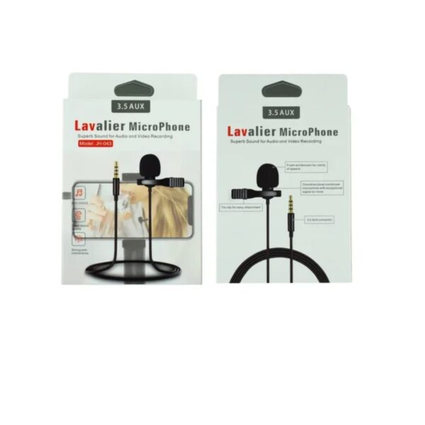 Lavalier Microfono pequeño /3.5 aux