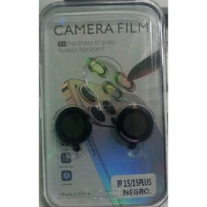 Protectores de camara para iP /15/15 PLUS/Negro