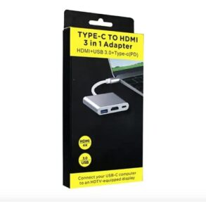 Adaptador Mac Tipo C /HDMI/USB 3.0 /TIPO C