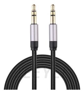 Cable auxiliar / 2METROS /Negro