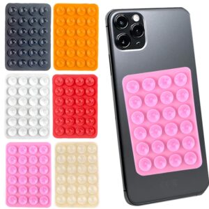 Ventosas para celular /Morado y Blanco