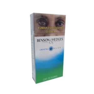 Cigarros / Benson/ Crystal blue