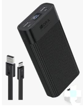 Power bank/20000mAh/10.5Wmax/negro/1Hora/GAR117