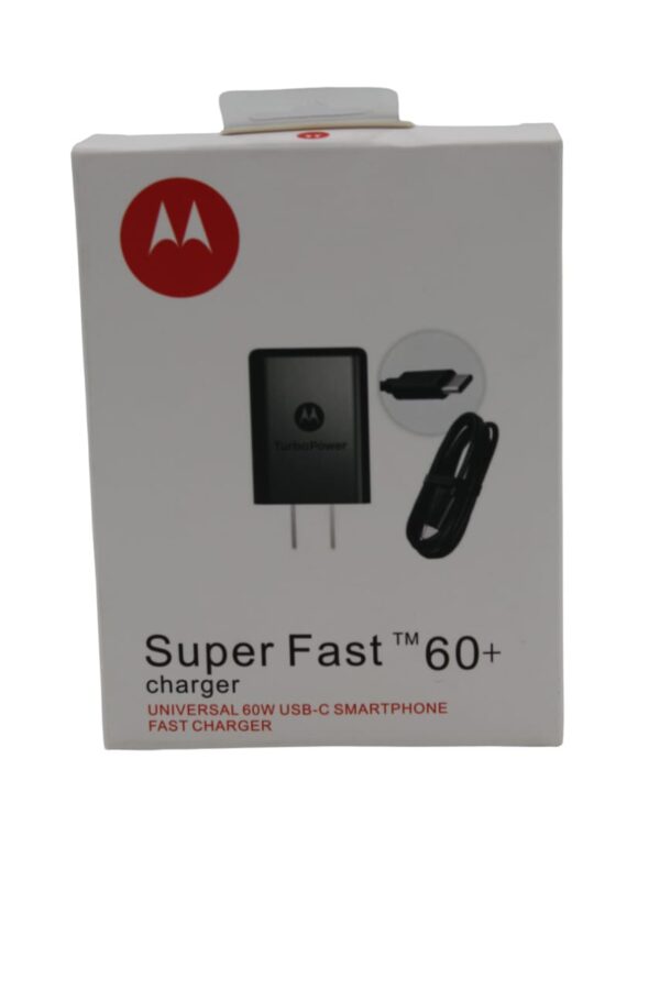 Cargador MOTOROLA/Super fast  60+/Original