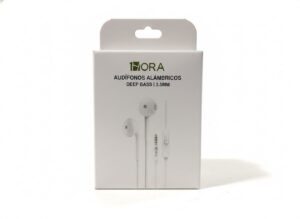 Audifonos alambricos entrada 3.5mm Deep Bass
