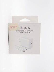 Kit de Cargador Tipo C /1HORA/20W