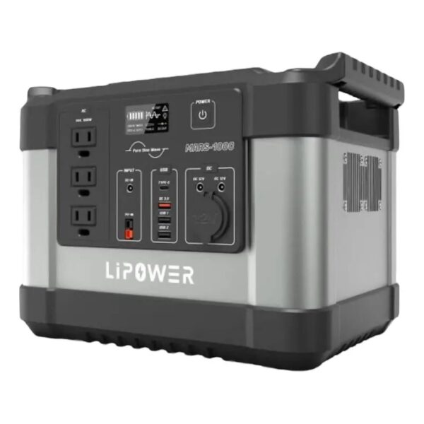 LIPOWER MARS 1000 - Estación de energía portátil